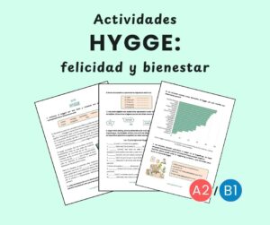 Actividades hygge, felicidad y bienestar para clase de español