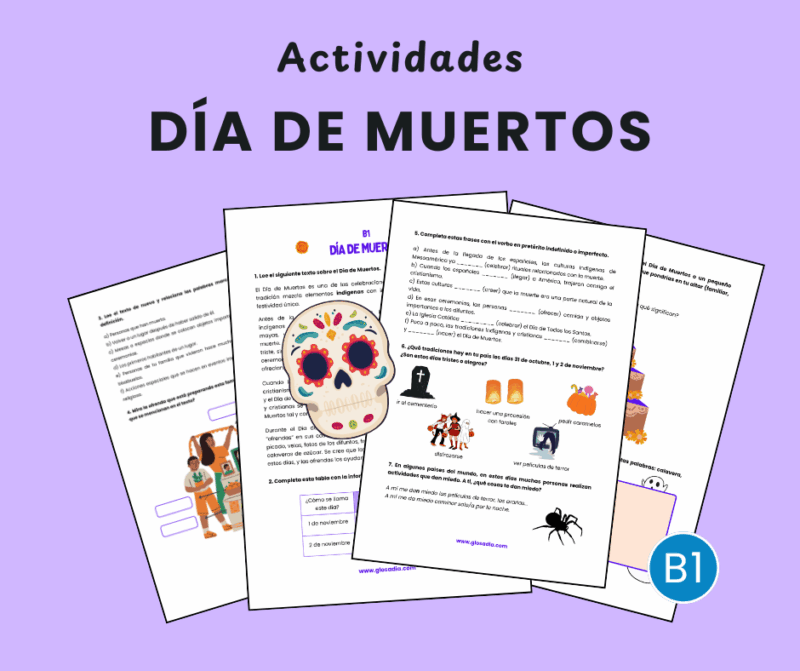 Actividades Día de Muertos B1 clase de ELE