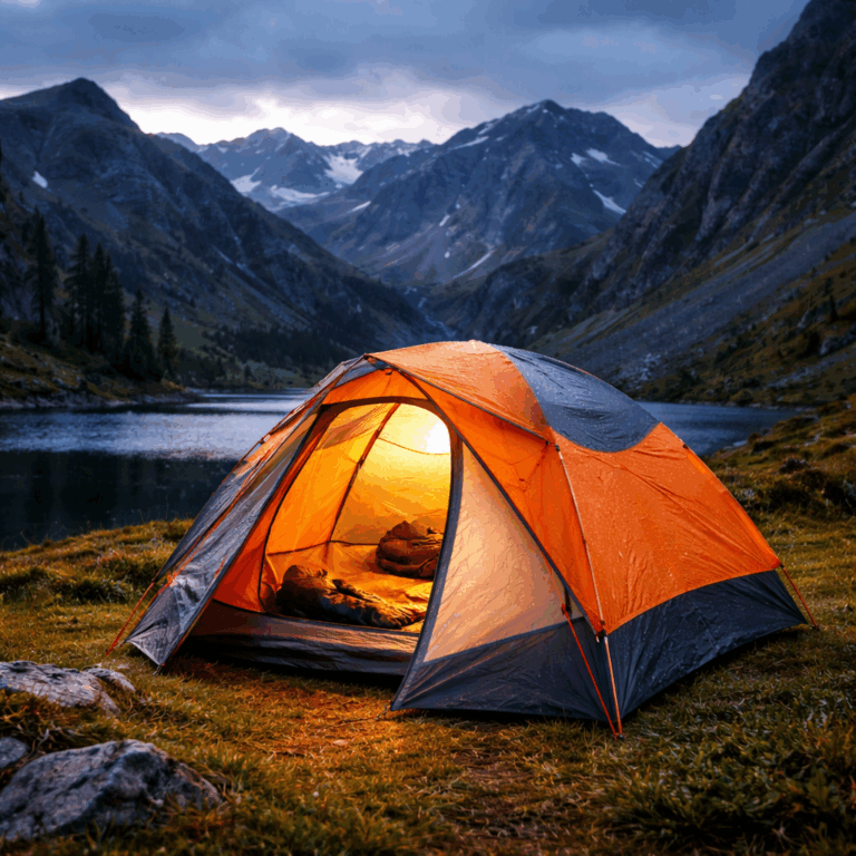 Tienda de campaña impermeable